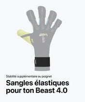 Beast 4.0 Elastic Straps Black