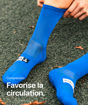 Grip Socks - Bleu